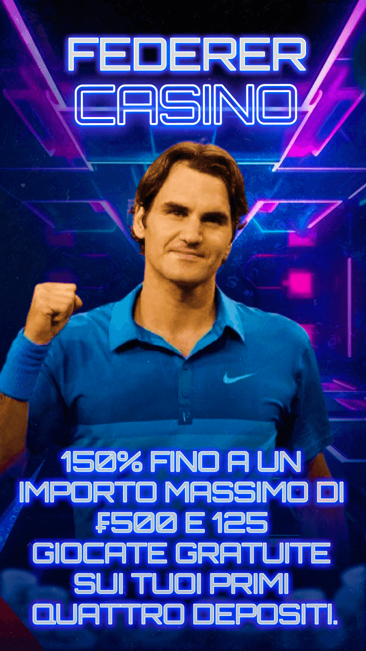 Federer Casino Screenshot